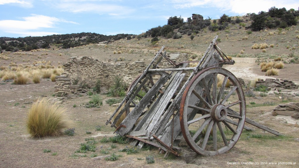 Remnant Miner's Cart in Bendigo